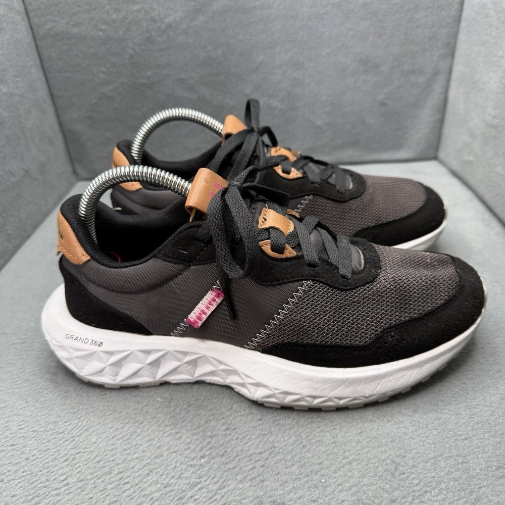 Cole Haan Zerogrand All-Day Runner Womens 7.5 Black Gray Grand 360 Sneakers